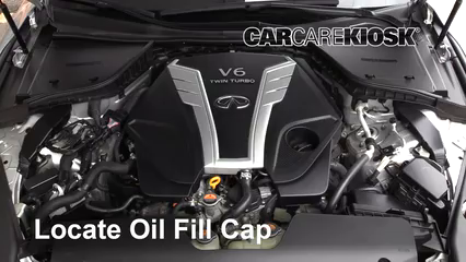 2017 Infiniti Q60 Premium 3.0L V6 Turbo Oil