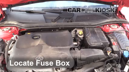 Interior Fuse Box Location: 2017 Infiniti QX30 2.0L 4 Cyl. Turbo