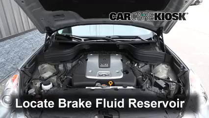 2017 Infiniti QX50 3.7L V6 Brake Fluid