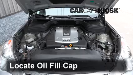 2017 Infiniti QX50 3.7L V6 Oil