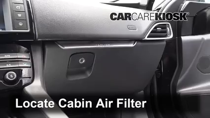 2017 Jaguar F-Pace Premium 3.0L V6 Supercharged Air Filter (Cabin)