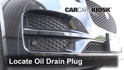 2017 Jaguar F-Pace Premium 3.0L V6 Supercharged Oil Change Oil and Oil Filter