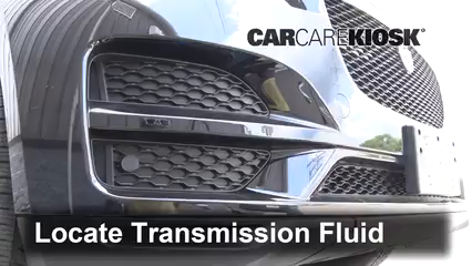 2017 Jaguar F-Pace Premium 3.0L V6 Supercharged Transmission Fluid Check Fluid Level