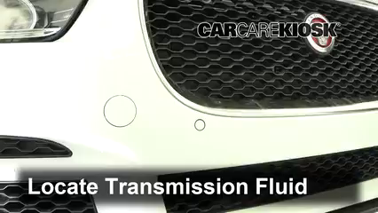 2017 Jaguar XE Premium 3.0L V6 Supercharged Transmission Fluid Check Fluid Level