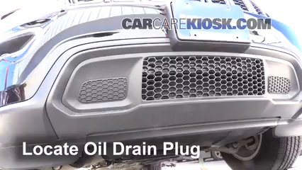2017 Jeep Grand Cherokee Laredo 3.6L V6 FlexFuel Oil Change Oil and Oil Filter