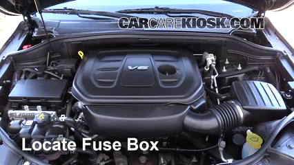 Interior Fuse Box Location: 2017 Jeep Grand Cherokee Laredo 3.6L V6