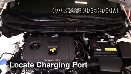 2017 Kia Forte LX 2.0L 4 Cyl. Air Conditioner Recharge Freon