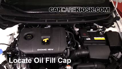 2017 Kia Forte LX 2.0L 4 Cyl. Oil Add Oil
