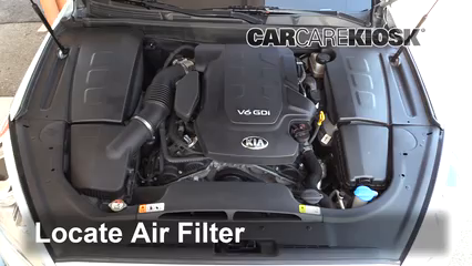 2017 Kia K900 V6 Premium 3.8L V6 Air Filter (Engine)