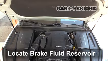 2017 Kia K900 V6 Premium 3.8L V6 Brake Fluid