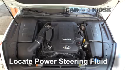 2017 Kia K900 V6 Premium 3.8L V6 Power Steering Fluid
