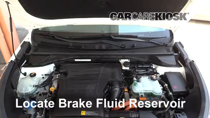 2017 Kia Niro LX 1.6L 4 Cyl. Brake Fluid Check Fluid Level