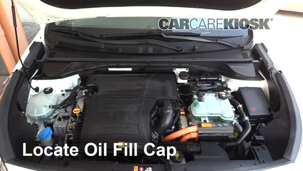 2017 Kia Niro LX 1.6L 4 Cyl. Oil Add Oil