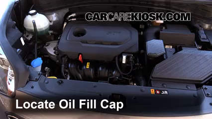 2017 Kia Sportage LX 2.4L 4 Cyl. Oil Add Oil