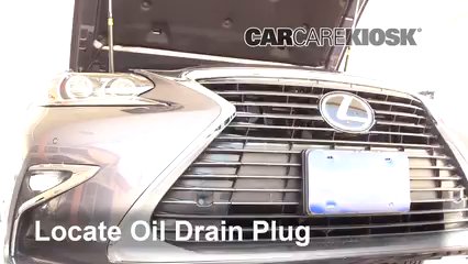2017 Lexus ES350 3.5L V6 Oil Change Oil and Oil Filter
