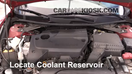 2017 Nissan Altima SL 2.5L 4 Cyl. Coolant (Antifreeze) Flush Coolant