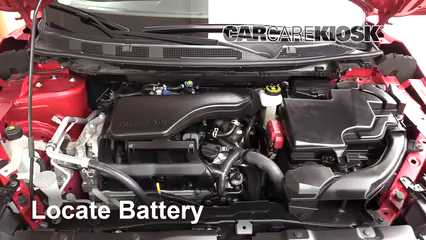 2017 Nissan Rogue Sport SL 2.0L 4 Cyl. Battery Replace