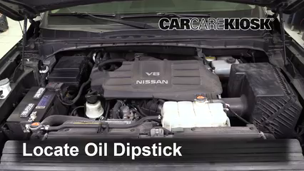 2017 Nissan Titan XD SL 5.6L V8 Fuites de Liquide Huile (réparation des fuites)