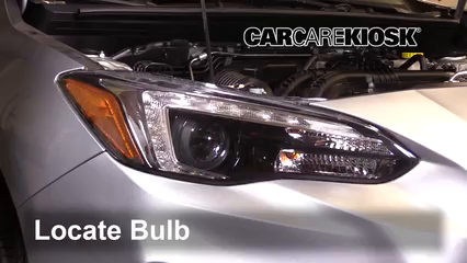2017 Subaru Impreza Limited 2.0L 4 Cyl. Hatchback Lights Daytime Running Light (replace bulb)