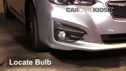 2017 Subaru Impreza Limited 2.0L 4 Cyl. Hatchback Éclairage Feu antibrouillard (remplacer l'ampoule)