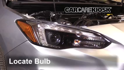 2017 Subaru Impreza Limited 2.0L 4 Cyl. Hatchback Luces Luz de estacionamiento (reemplazar foco)