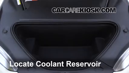 2017 Tesla S 90D Electric Coolant (Antifreeze) Add Coolant