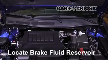 2017 Toyota Camry XLE 3.5L V6 Brake Fluid Add Fluid