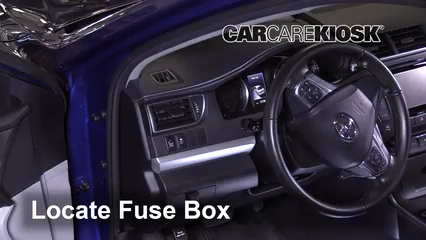 2017 Toyota Camry XLE 3.5L V6 Fusible (intérieur) Remplacement