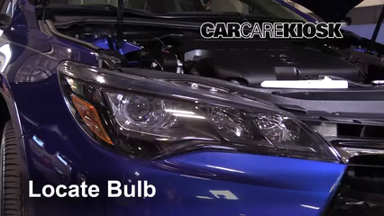 2017 Toyota Camry XLE 3.5L V6 Lights Parking Light (replace bulb)