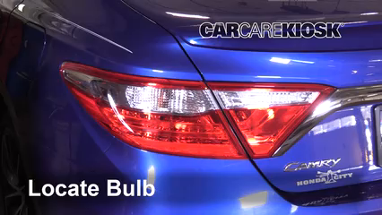 2017 Toyota Camry XLE 3.5L V6 Lights Reverse Light (replace bulb)