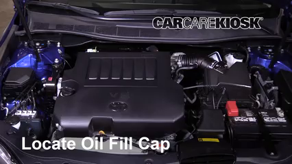 2017 Toyota Camry XLE 3.5L V6 Aceite Agregar aceite
