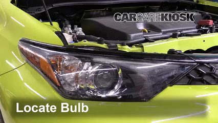 2017 Toyota Corolla iM 1.8L 4 Cyl. Éclairage Feu clignotant avant (remplacer l'ampoule)