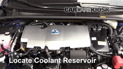 2017 Toyota Prius Four 1.8L 4 Cyl. Coolant (Antifreeze) Check Coolant Level