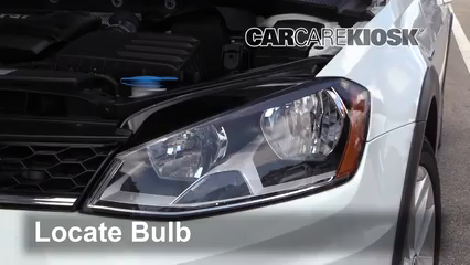 2017 Volkswagen Golf Alltrack S 1.8L 4 Cyl. Turbo Lights Headlight (replace bulb)