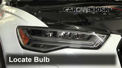 2018 Audi S6 Premium Plus 4.0L V8 Turbo Luces Luz de estacionamiento (reemplazar foco)