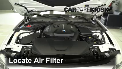 2018 BMW 330i xDrive 2.0L 4 Cyl. Turbo Wagon Filtro de aire (motor)
