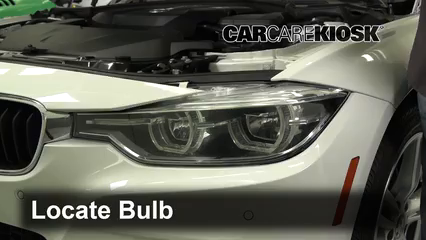 2018 BMW 330i xDrive 2.0L 4 Cyl. Turbo Wagon Luces Luz de marcha diurna (reemplazar foco)