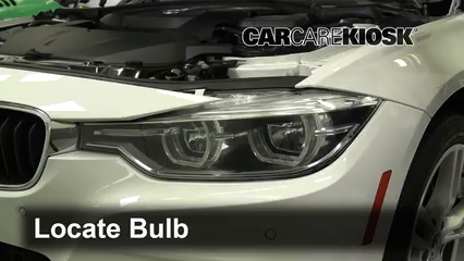 2018 BMW 330i xDrive 2.0L 4 Cyl. Turbo Wagon Luces Luz de carretera (reemplazar foco) 