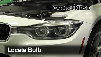 2018 BMW 330i xDrive 2.0L 4 Cyl. Turbo Wagon Luces Luz de giro delantera (reemplazar foco)