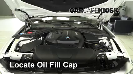 2018 BMW 330i xDrive 2.0L 4 Cyl. Turbo Wagon Aceite Agregar aceite