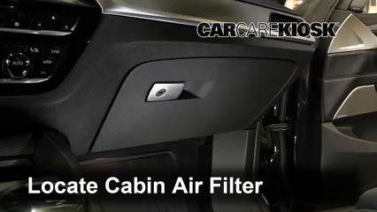 2018 BMW 640i xDrive Gran Turismo 3.0L 6 Cyl. Turbo Air Filter (Cabin)