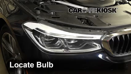 2018 BMW 640i xDrive Gran Turismo 3.0L 6 Cyl. Turbo Lights Headlight (replace bulb)