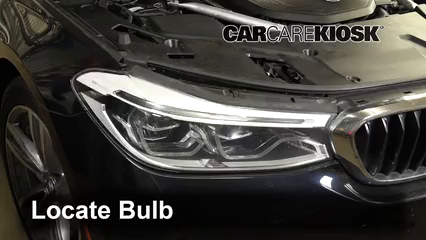 2018 BMW 640i xDrive Gran Turismo 3.0L 6 Cyl. Turbo Lights Parking Light (replace bulb)