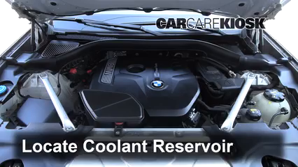 2018 BMW X3 xDrive30i 2.0L 4 Cyl. Turbo Antigel (Liquide de Refroidissement) Vérifiez le niveau d'antigel