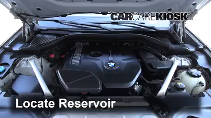 2018 BMW X3 xDrive30i 2.0L 4 Cyl. Turbo Liquide essuie-glace Ajouter du liquide