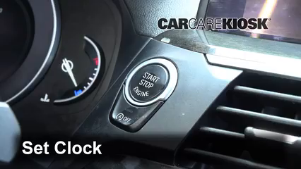 How to Set the Clock / Change Time on a 2018 BMW X3 xDrive30i 2.0L 4 ...