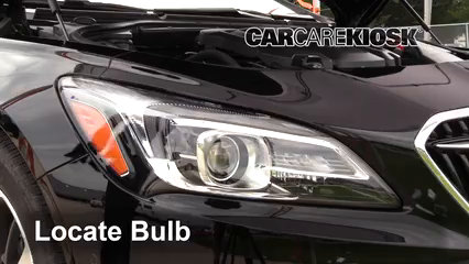 2018 Buick LaCrosse Premium 3.6L V6 Luces Luz de estacionamiento (reemplazar foco)