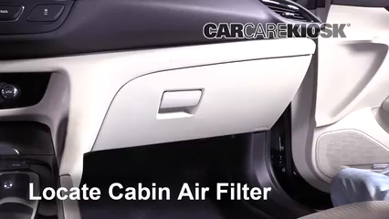 2018 Buick Regal Sportback Preferred II 2.0L 4 Cyl. Turbo Filtre à air (intérieur)