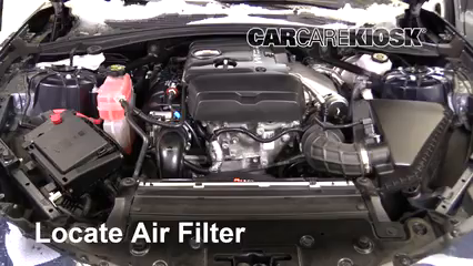 2018 Chevrolet Camaro LT 2.0L 4 Cyl. Turbo Filtro de aire (motor)