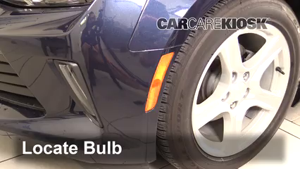 2018 Chevrolet Camaro LT 2.0L 4 Cyl. Turbo Convertible Lights Parking Light (replace bulb)